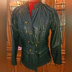 Harley Davidson Women's Leather Jacket, medium